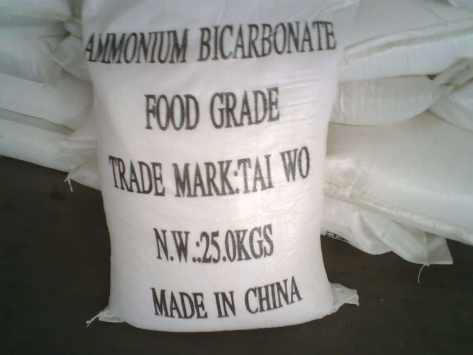 What is ammonium bicarbonate?